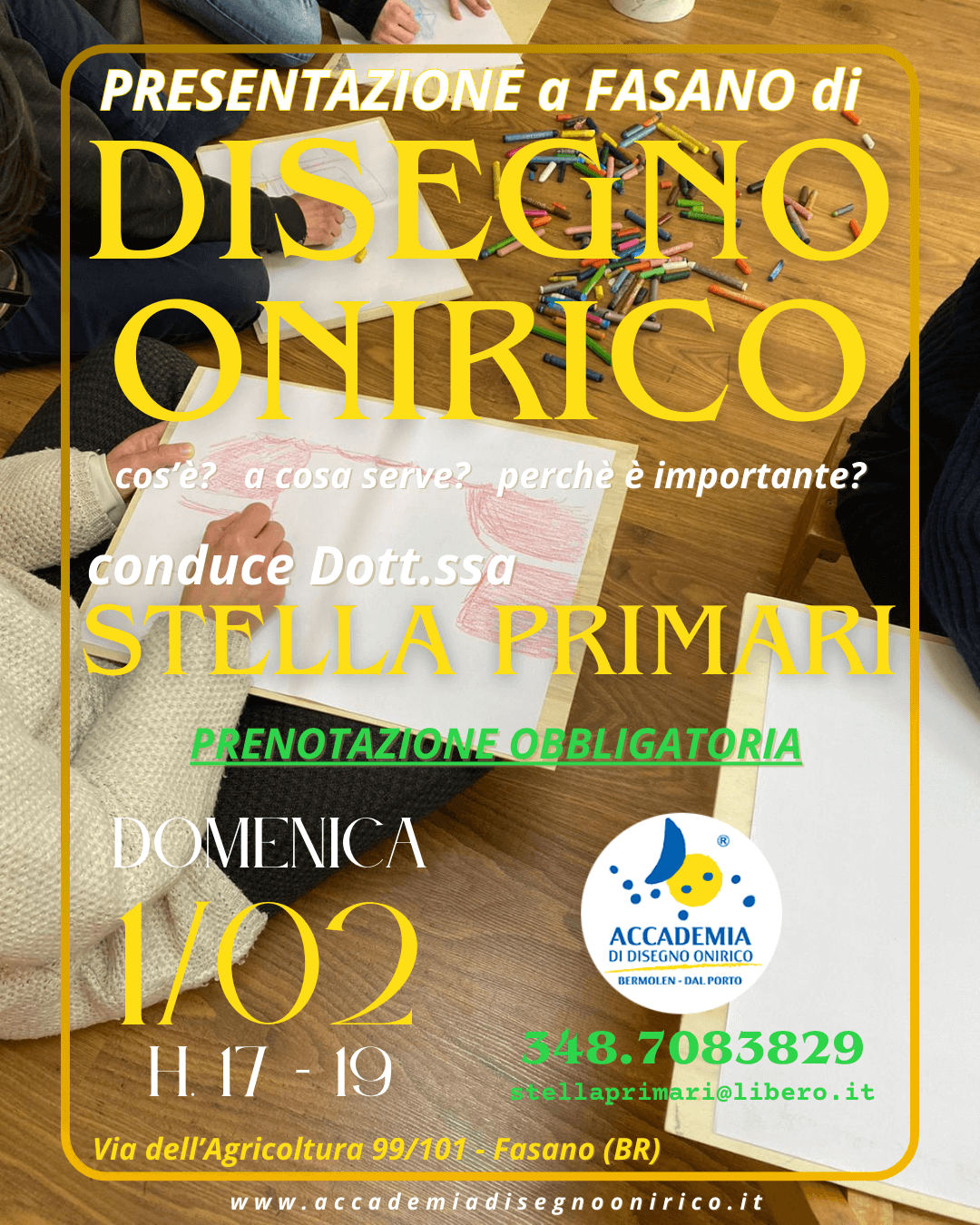 Presentazione Disegno Onirico - Fasano (BR)