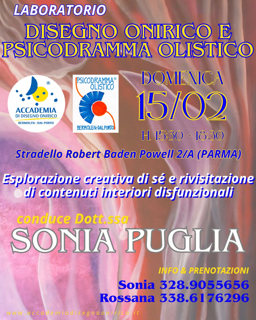 Laboratorio di DISEGNO ONIRICO e PSICODRAMMA OLISTICO (Parma)