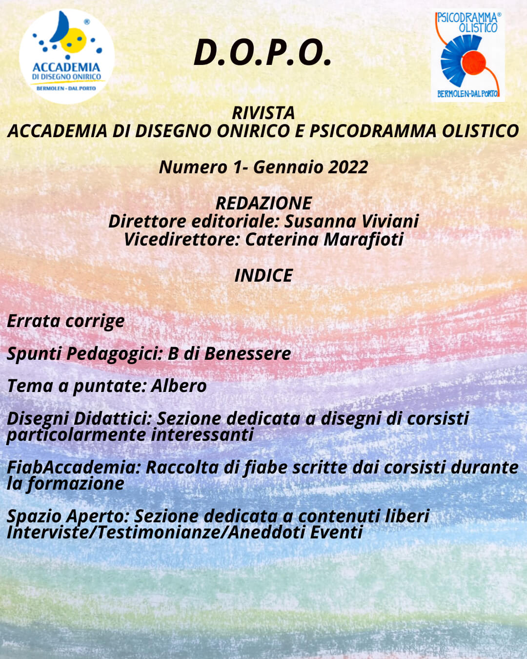 D.O.P.O. n° 1 - Gennaio 2022