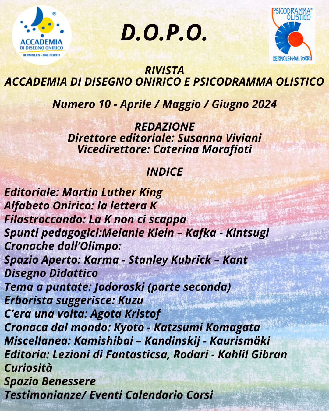 D.O.P.O. n° 10 - Aprile / Maggio / Giugno 2024