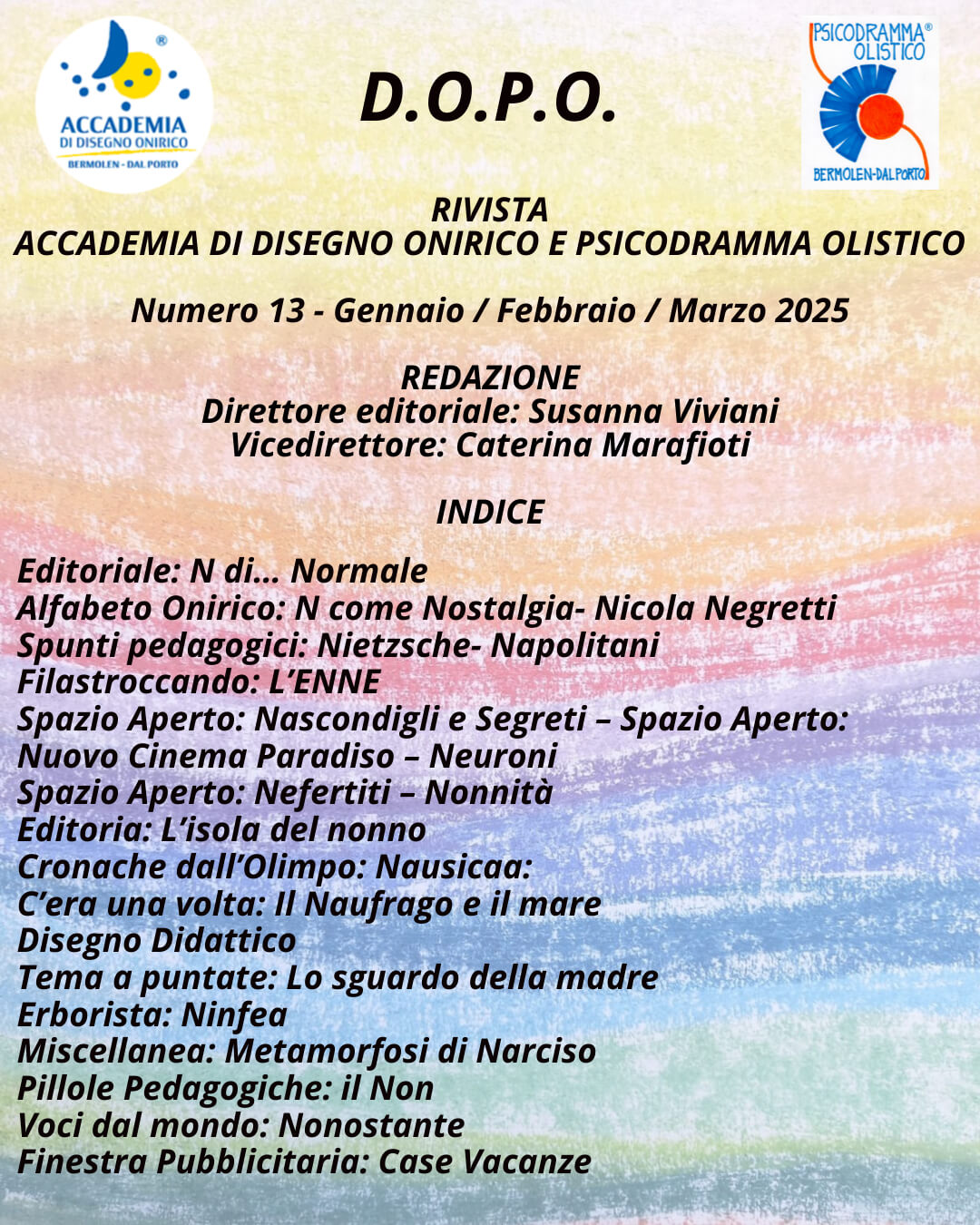 D.O.P.O. n° 13 - Gennaio / Febbraio / Marzo 2025