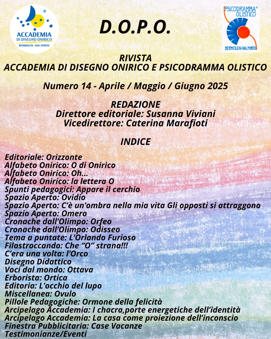 D.O.P.O. n° 14 - Aprile / Maggio / Giugno 2025